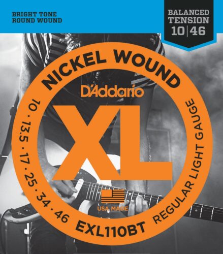 D`Addario KIELISETTI sähkökitara 012 – 054