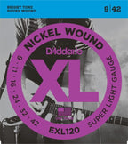 D`Addario KIELISETTI sähkökitara 012 – 054