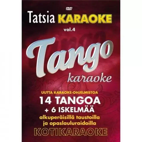 Tatsia karaoke vol.4 Tango karaoke