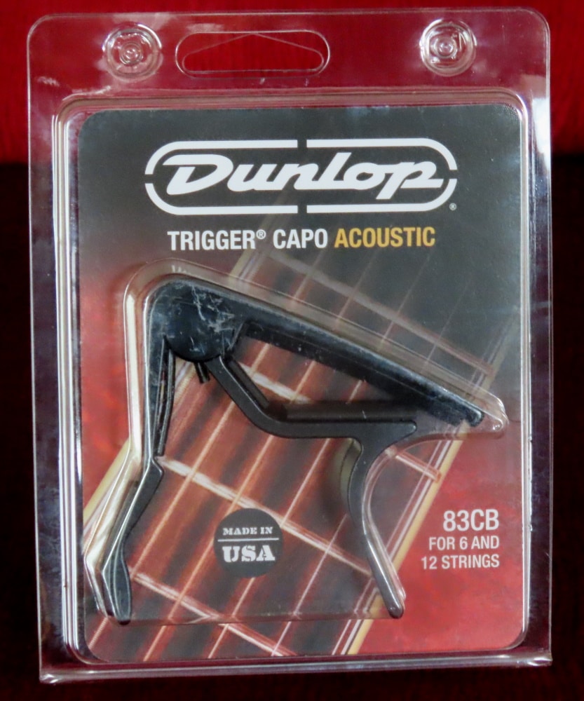 Dunlop Trigger Capo, teräskieliseen kitaraan, 6/12 kieltä