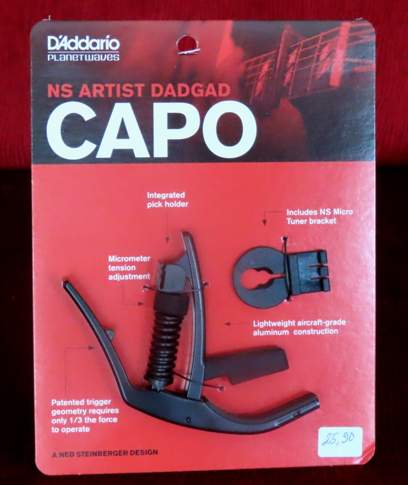 Artist Capo DADGAD, Black