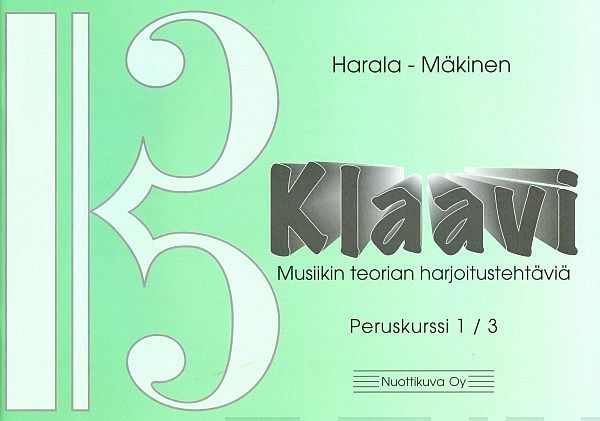 Klaavi, Musiikin teorian harjoitustehtäviä, perustaso 1