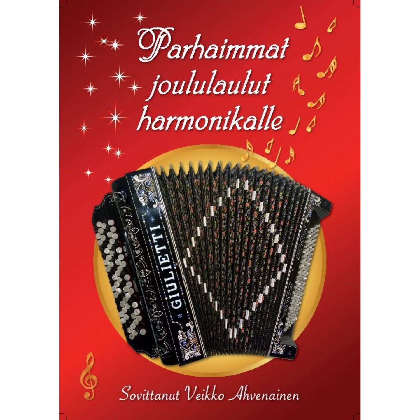 Parhaimmat joululaulut harmonikalle Veikko Ahvenainen