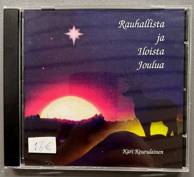 Rauhallista ja iloista joulua cd levy