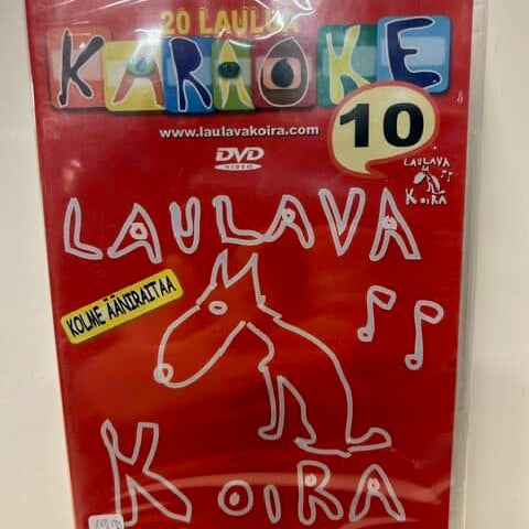 Laulavakoira 10 Karaoke DVD levy