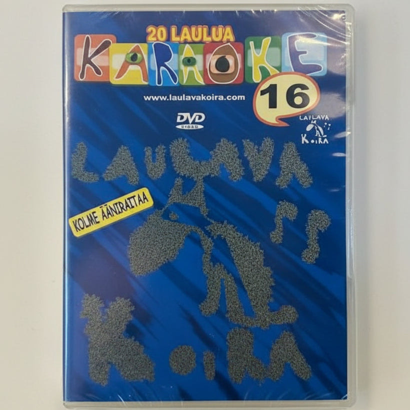 Laulavakoira 16 karaoke DVD levy