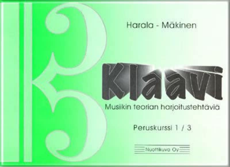 Klaavi, Musiikin teorian harjoitustehtäviä, perustaso 1
