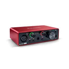 Scarlett solo third-generation 2-in, 2-out usb audio interface