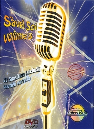 Sävel soi volume 3 karaoke dvd levy