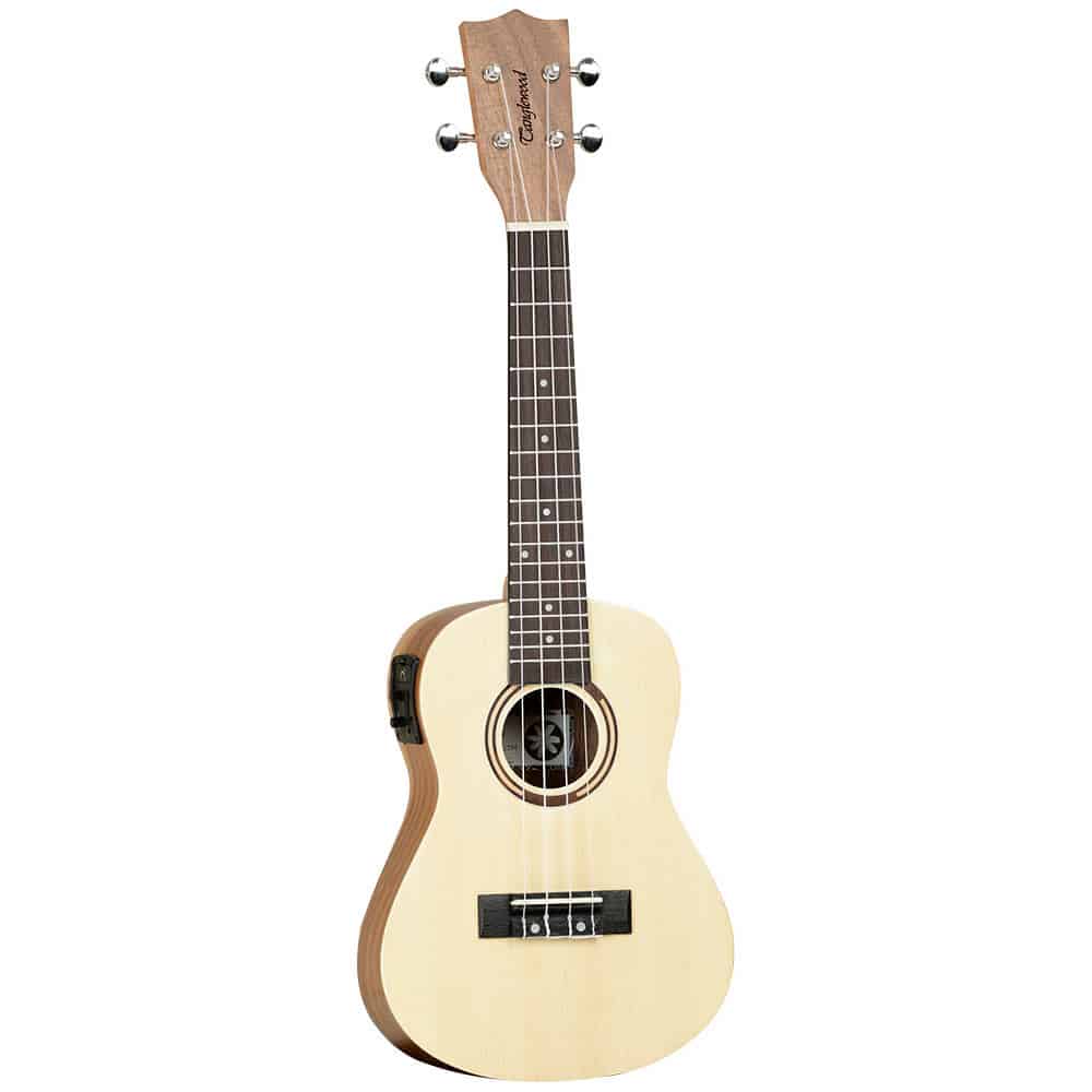 Tanglewood TWT9E Natural Satin Konserttiukulele elektroniikalla